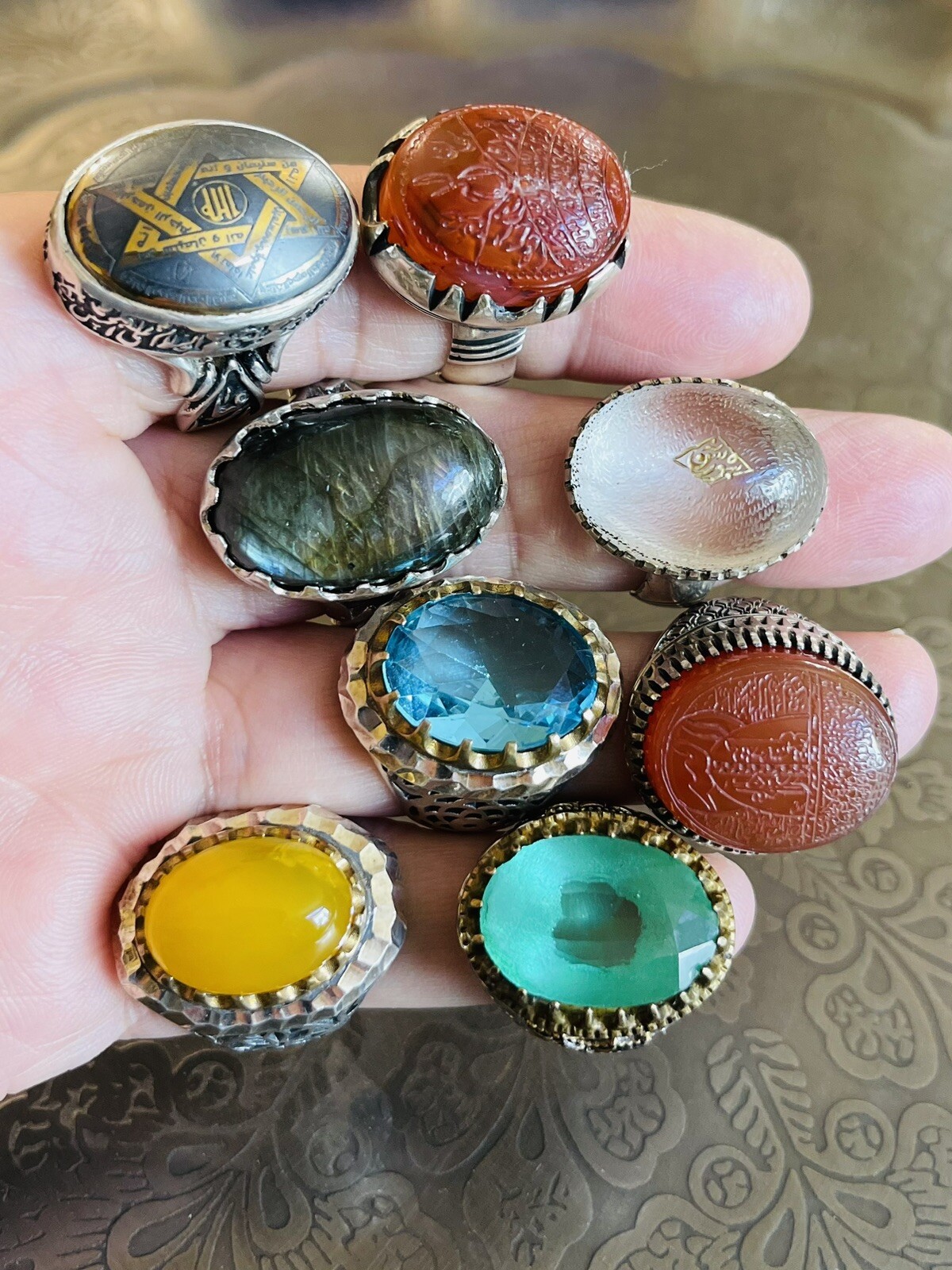 aqeeq ring men - image 3