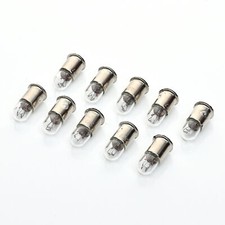 10 x 12V 40mA T1.75 T1-3/4 Midget Flange 394 / Miniatur Lampe / Lamp / Bulb