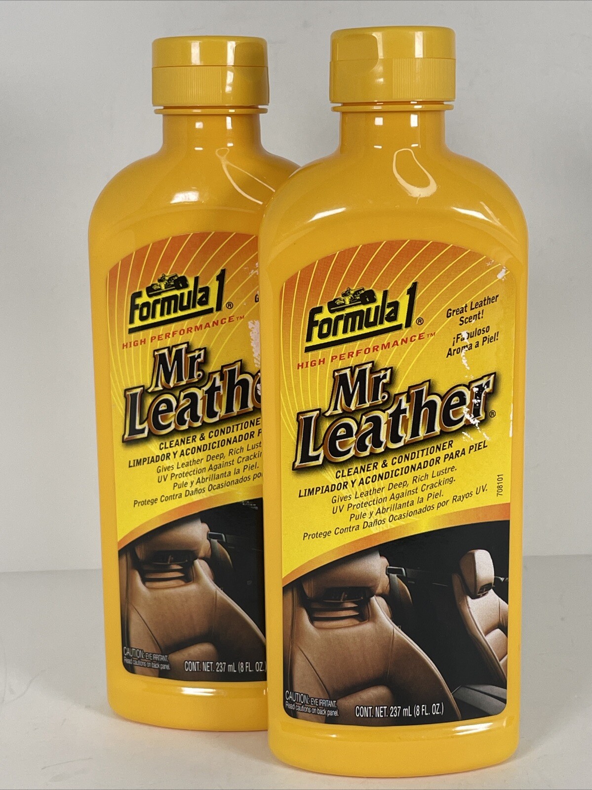 Northern Labs Mr. Leather Cleaner and Conditioner Mink-Oil-Enriched  8 fl. 2 Btl