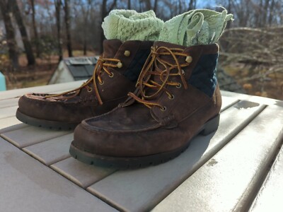 Polo Ralph Lauren Chukka Boot M 11D Brown Rupert Oiled Lug Sole leather Shoe