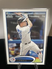 2012 Topps Brett Lawrie #462 Rookie Baseball Card Toronto Blue Jays. rookie card picture