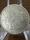 1921 morgan silver dollar $1 Coin Sticker Rainbow Drive Inn