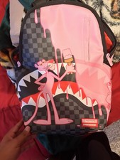 Sprayground Limited Edition Pink Panther Chec...