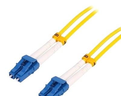 Fiber patch cord; OS2; LC/UPC,both sides; 20m; 9/125um; LSZ - FP0LC20 | EU Stock