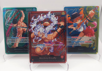 Learn Together Leader Set Luffy Zoro Nami - One Piece TCG - English