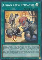 Clown Crew Rehearsal BLZD-EN059 Super Rare 1st Edition