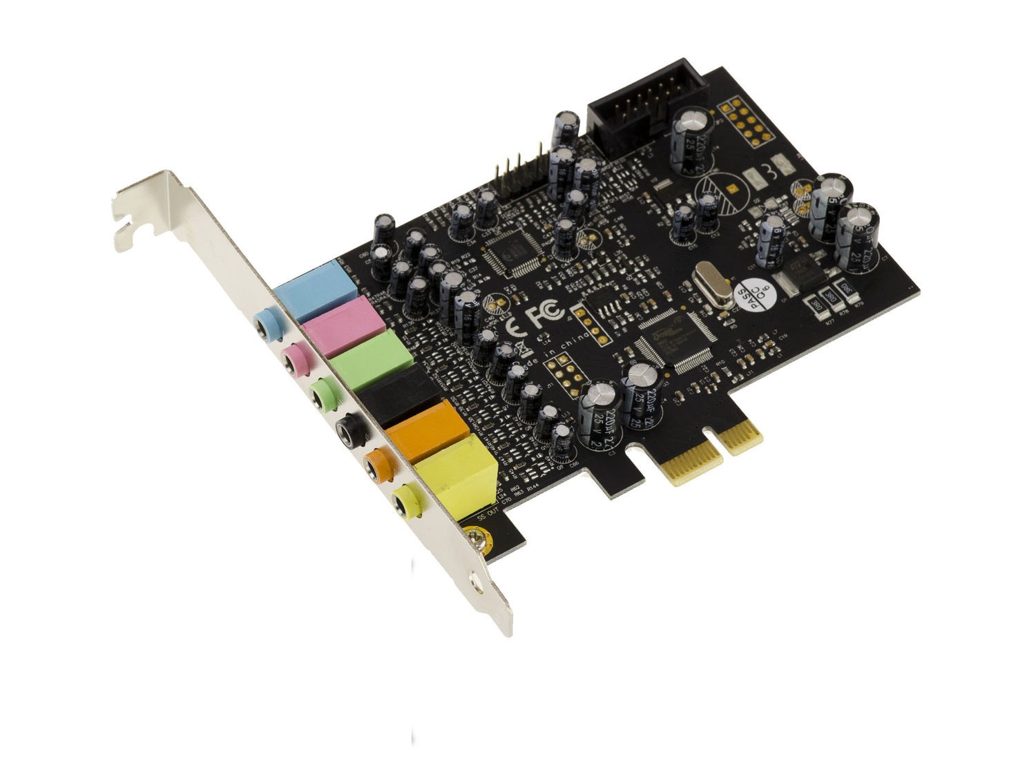 Carte son PCIe 7.1 pour corriger les grésillements audio de votre ordinateur