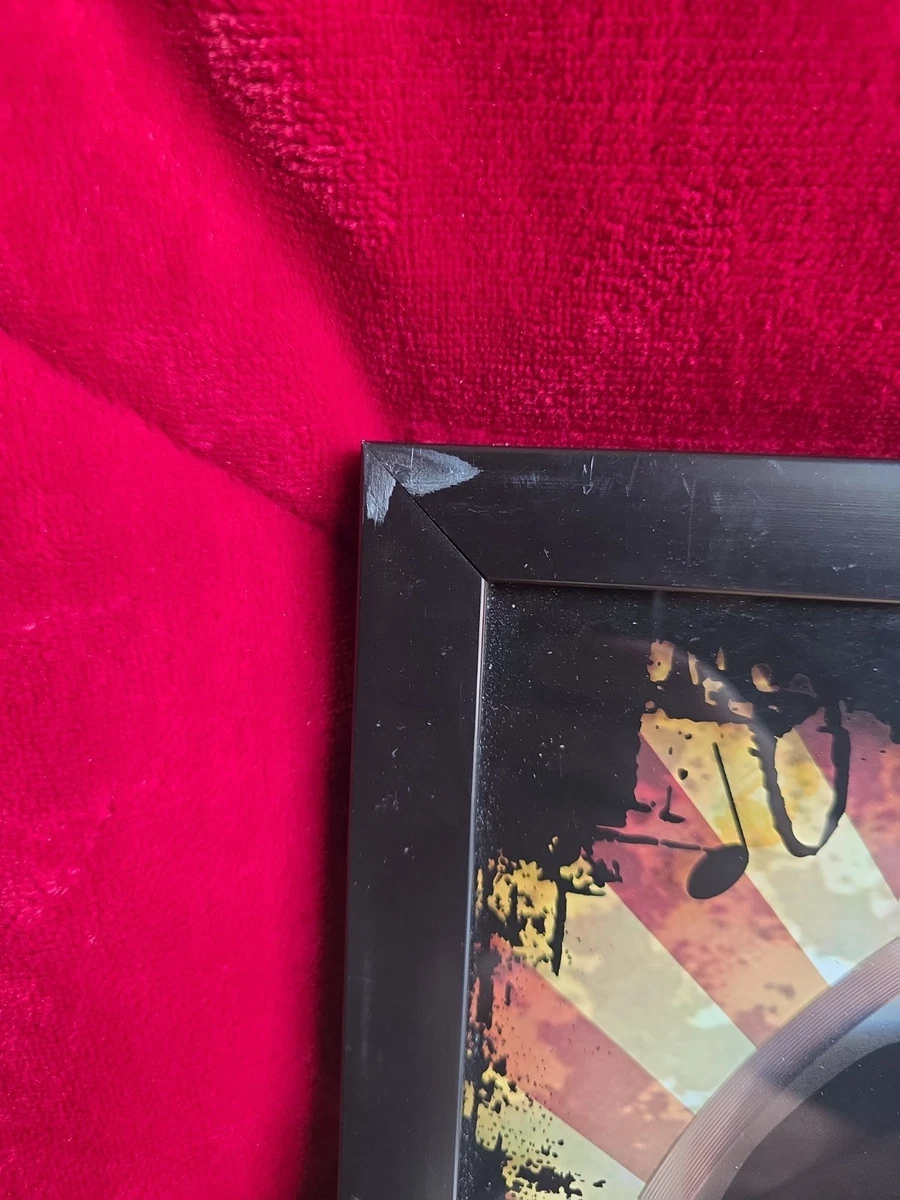 Schallplatte Schattenkasten Wandbild Bild "Jeder liebt Musik" Billy Joel Zitat LP