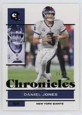 2021 Panini Chronicles Black 21/25 Daniel Jones #65 16wc