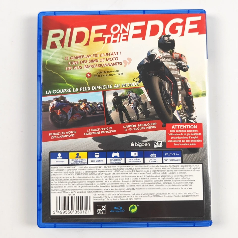 TT Isle of Man Ride on the Edge PS4 / Jeu Sur Playstation 4, photo 2 sur 2