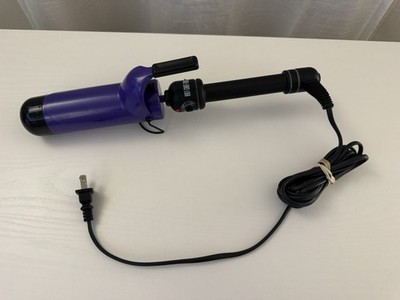 Hot Tools 1.5  Curling Iron Model 2111 Purple Professional Adjustable Heat