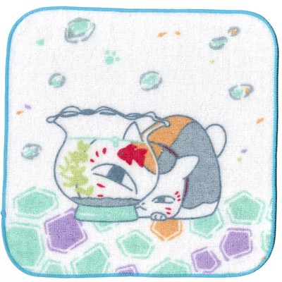 Nyanko Sensei Goldfish Bowl Towel Collection Ichiban Kuji Bandai SPIRITS 22cm Su