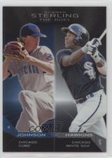 2013 Bowman Sterling The Duel Pierce Johnson Courtney Hawkins #TD-JH y8h