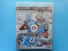 New Sealed Madden NFL 13 Sony PlayStation 3 PS3 Game