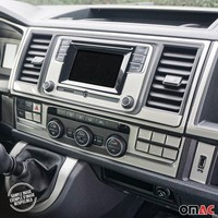 Innenraum Dekor Cockpit FüR Renault Fluence 2009-2016 Aluminium Optik 19Tlg