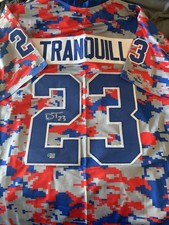 Drue Tranquill Autographed KC Chiefs Custom Jersey Metabilia Certified