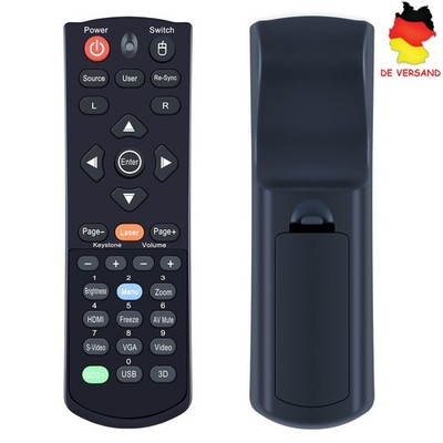 Neue Fernbedienung für Optoma Projektor EH501 X501 W501 HD25 HD30B EH300 DH1011