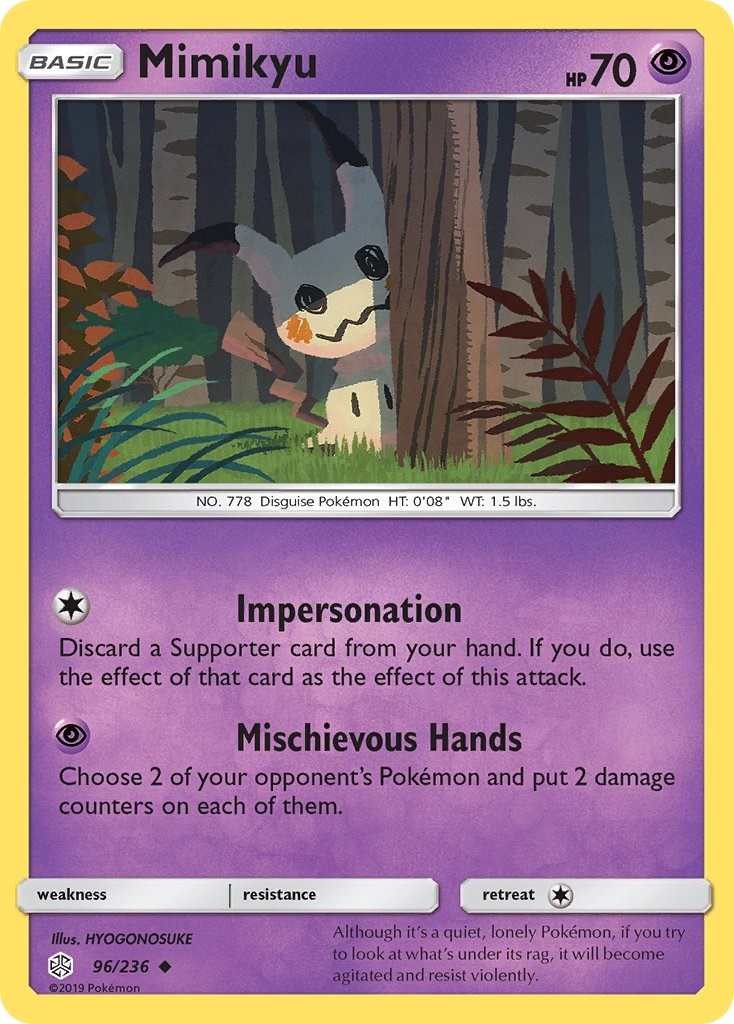 Mimikyu (96) 96/236 SM - Cosmic Eclipse