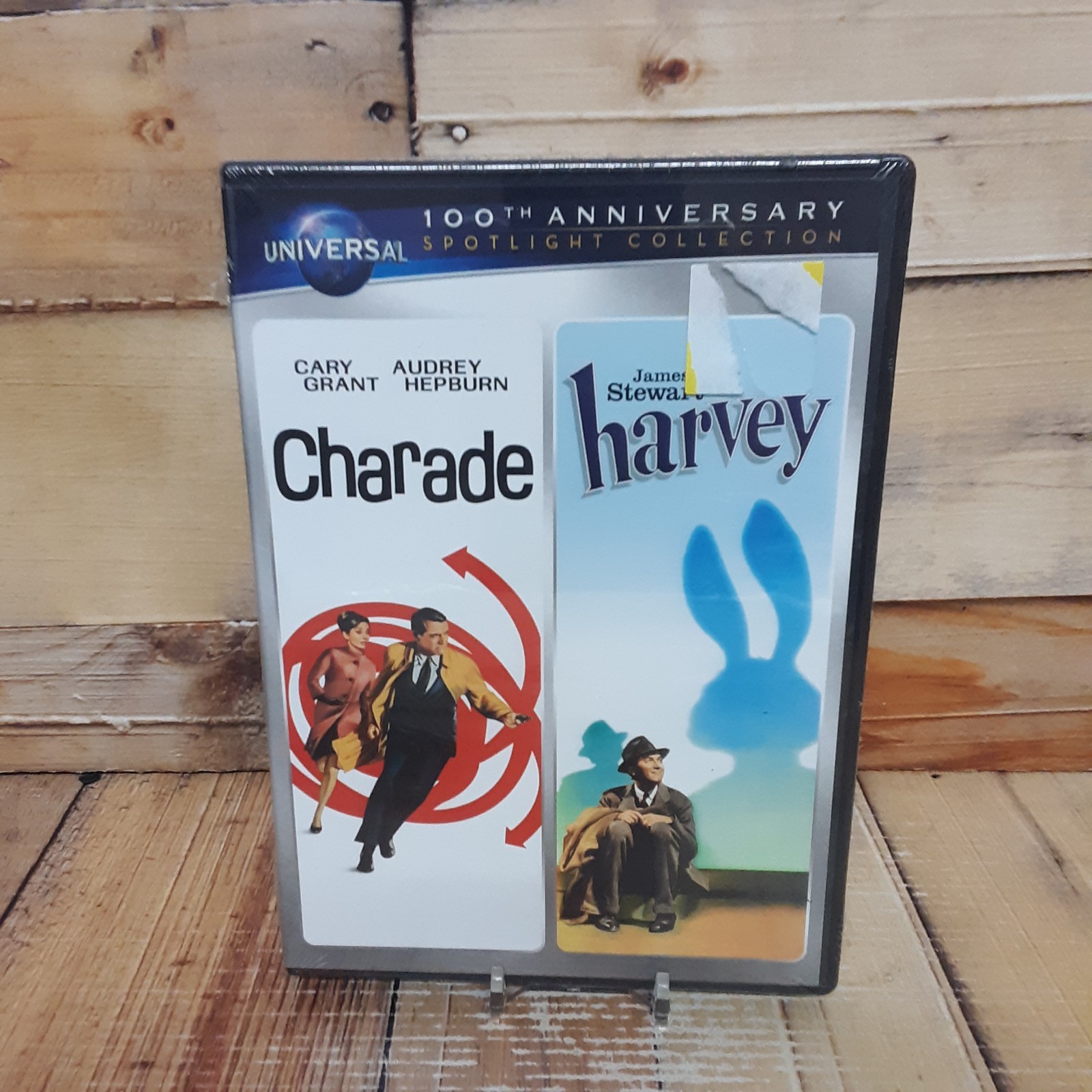 Charade Harvey DVD Sealed Cary Grant Audrey Hepburn James Stewart Classic  