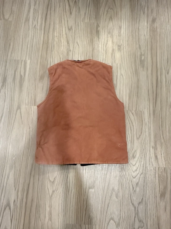 Chaleco acolchado Carhartt Duck para hombre, talla XL - Carhartt color naranja óxido Foto 3 de 3