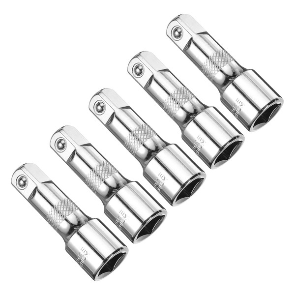 "5 StüCk Stecknuss-VerläNgerung 1/2\" Antrieb 3\" Lang Schlagmuttern-Adapter"-image