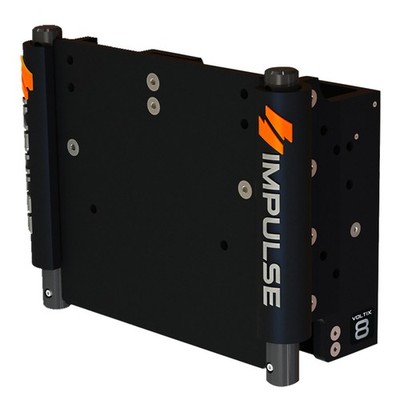 IMPULSE JACK PLATE 8'' BLACK ANODIZE W/STANDARD CONTROL