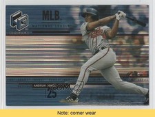 2000 Upper Deck HoloGrFX Andruw Jones #15 READ 4mc