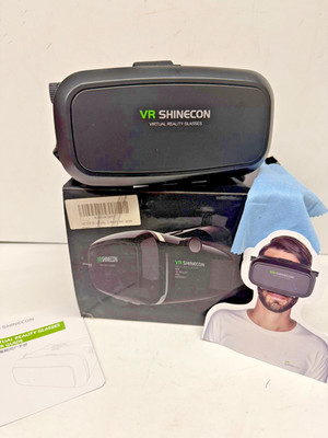 VP Shinecon Virtual 3D Movies & Games Virtual Reality Glasses New Tech Exp.