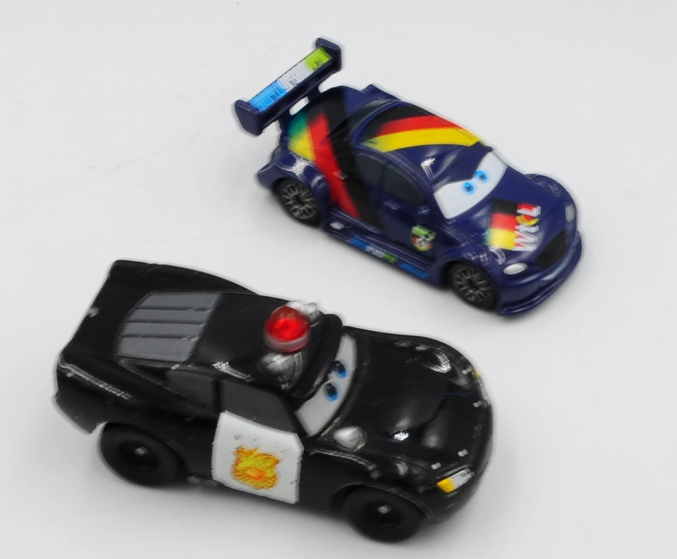 Remolque de camión transportador Tomica Disney Cars Gale Beaufort Jackson Stom de JP Foto 3 de 4