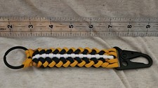 Heavy Duty Snap Hook Key Lanyard. 550 Paracord and 1" Tactical Snap Hook