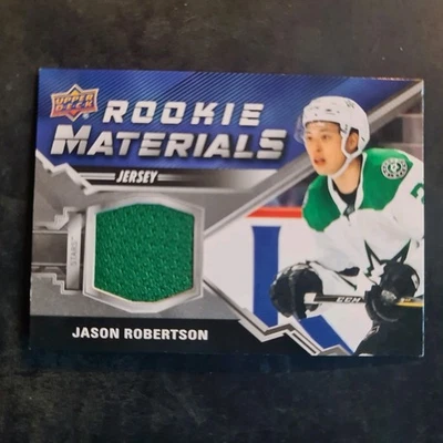 2020-21 Upper Deck Rookie Materials #RMJR Jason Robertson - Bild 1 von 2