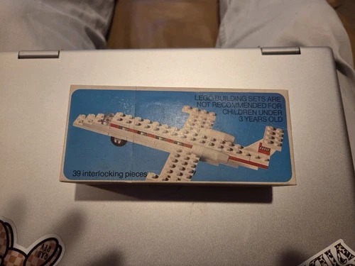 Vintage LEGO set # 455 Learjet  1975 SEALED BOX
