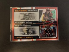 Palmer / Johnson 2022 Panini Classics Premium Classic Combos #CC-15 Red /50