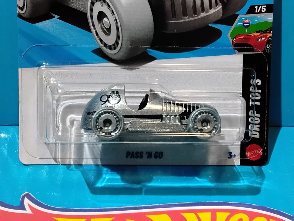 2026 HOT WHEELS A CASE NEW MODEL PASS 'N GO MONOPOLY 90Th YEAR TOKEN RACE CAR  - Image 2 of 4