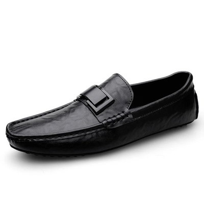 Men's Shoes Fashion Loafers Slip on Flat Leisure Walk Driving Handmade Moccasins