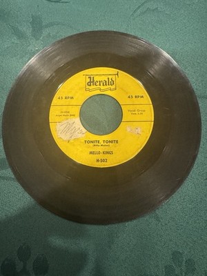 The Mello-Kings   Tonite Tonite / Do Baby Do 45 RPM Herald VG
