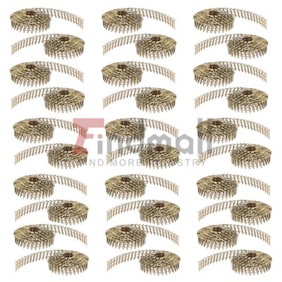 3600 full round head roof nails, 7 / 8 inch, 15 degree inclined coil Galvanized