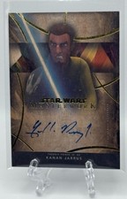 Freddie Prinze Jr. as Kanan Jarrus 2024 Topps Star Wars Masterwork Wood Auto /10
