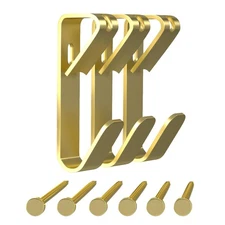 Picture Hangers, 50 lb Heavy Duty Drywall Wall Plaster Large Picture Hangers,...