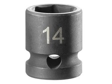 Image of Facom - 6-Point Stubby Impact Socket 1/2in Drive 14mm