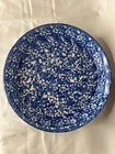 Stangl Pottery Vintage Hand Painted Town & Country Spongeware Pie Plate 10.5”