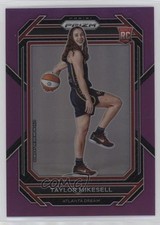 2023 Panini Prizm WNBA Purple Prizm 137/149 Taylor Mikesell #145 Rookie RC 0u2j