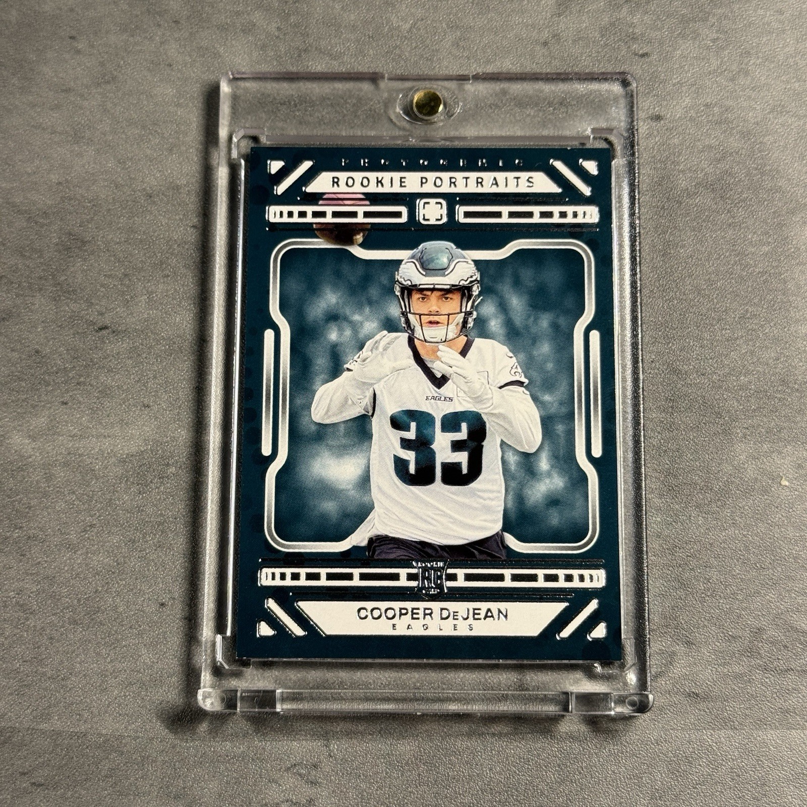Cooper DeJean 2024 Panini Photogenic Rookie Portraits #188 Eagles RC Variation