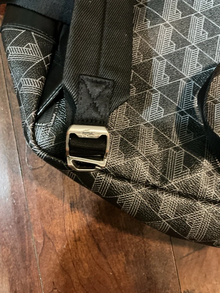 Lacoste The Blend Backpack Black - Image 4 of 4