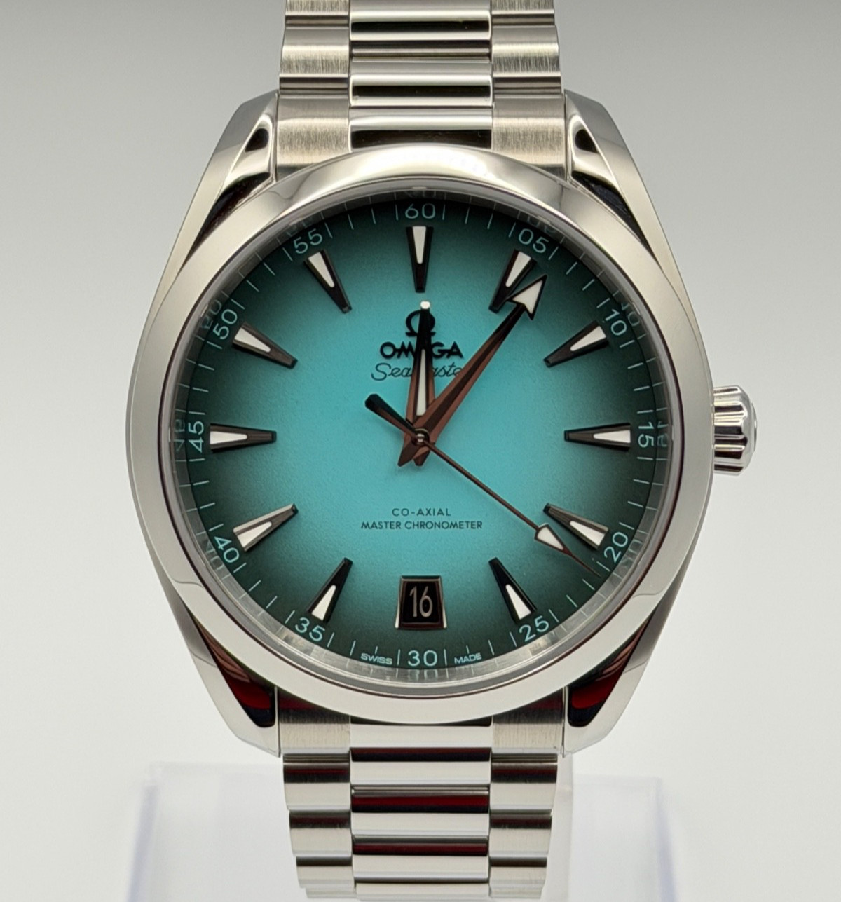OMEGA SEAMASTER AQUA TERRA TURQUOISE