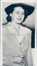 1942 Photo Helen Louise Reuper Wife German Spy Chicago IL Vintage Image Vintage