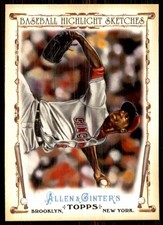 2011 Topps Allen &amp; Ginter Baseball Highlight Sketches Aroldis Chapman #BHS15