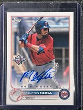 Sosa, Malfrin - 2022 Topps Pro Debut - Autograph