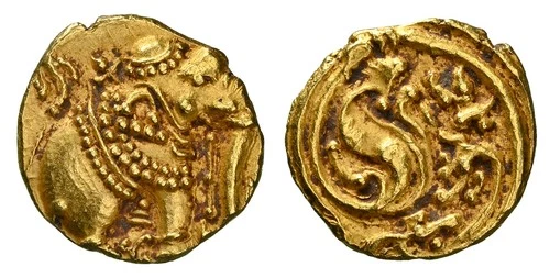 INDIA. Gangas of Talakad. (1100-1327) AV Gajapti Pagoda. NGC MS62 Fr.-288