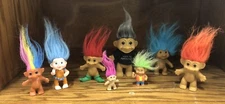 vintage Russ Troll Doll Collection